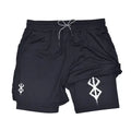Short Technique Homme 2en1