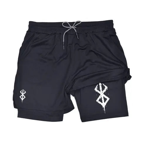 Short Technique Homme 2en1